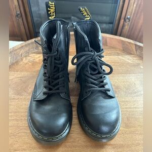 Dr. Martens Black Lace-Up Boots – Size 3 youth - Great Condition